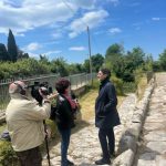 MONDRAGONE – Le telecamere del Tg3 sul sito dell’Appia Antica
