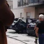 MONDRAGONE – Esplode auto in pieno centro – IL VIDEO ESCLUSIVO