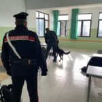 Il fiuto di “Attila”, cane antidroga dei Carabinieri fra i banchi dell’Istituto “Ettore Majorana”