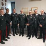 Il Comandante della legione Carabinieri Campania in visita alla stazione Carabinieri di Arienzo